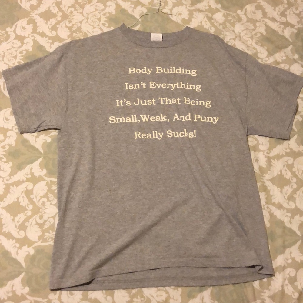Body building t-shirt